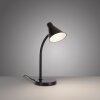 Leuchten Direkt LED Tischleuchte PIXIE, gebogener Arm, 3000 Kelvin warmweiß, verstellbar