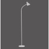 Leuchten Direkt LED Stehlampe PIXIE, gebogener Arm, verstellbar, 3000 Kelvin warmweiß