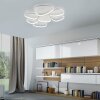 Leuchten Direkt LED Deckenleuchte PEBBLES mit Memoryfunktion, 3000 Kelvin warmweiß
