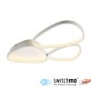 Leuchten Direkt, LED Deckenleuchte PEBBLES mit Memoryfunktion, 3000 Kelvin warmweiß