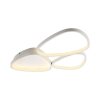 Leuchten Direkt, LED Deckenleuchte PEBBLES mit Memoryfunktion, 3000 Kelvin warmweiß