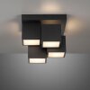 Leuchten Direkt LED Deckenleuchte TETRIS mit versetzten Quadern, 3000 Kelvin warmweiß