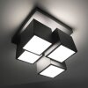 Leuchten Direkt LED Deckenleuchte TETRIS mit versetzten Quadern, 3000 Kelvin warmweiß