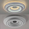 Leuchten Direkt LED flache Deckenleuchte TOLAGO, Lichtfarbe einstellbar 2700-5000 Kelvin