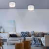 Leuchten Direkt LED Zylinder-Deckenleuchte TANIKA mit Memoryfunktion, 3000 Kelvin warmweiß
