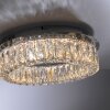 Leuchten Direkt LED Deckenleuchte KULUNKA, facettierte Prismen, 3000 Kelvin warmweiß