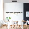 Leuchten Direkt LED Pendelleuchte EMANDA, höhenverstellbar, Messing, 3000 Kelvin warmweiß