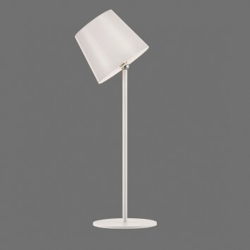 Leuchten Direkt LED Tischleuchte BOTERIA mit verstellbarem Schirm, 3000 Kelvin warmweiß