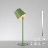 Leuchten Direkt LED Tischleuchte BOTERIA, Memoryfunktion, 3000 Kelvin warmweiß, grün