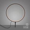 Leuchten Direkt LED Erdspießleuchte ZIRKULU, schwarzer Ring, 3000 Kelvin warmweiß, IP65