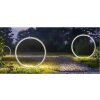 Leuchten Direkt LED Erdspießleuchte ZIRKULU, schwarzer Ring, 3000 Kelvin warmweiß, IP65