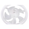 Reality LED Deckenventilator Pajala, dimmbar, Lichtfarbe einstellbar 2700-6500 Kelvin