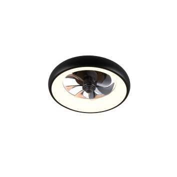 Reality LED Deckenventilator Muonio, Lichtfarbe einstellbar 2700-6500 Kelvin