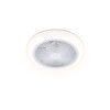 Reality LED weißer Deckenventilator Holmsund, Lichtfarbe einstellbar 3000-6500 Kelvin