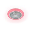 Reality LED weißer Deckenventilator Holmsund, Lichtfarbe einstellbar 3000-6500 Kelvin