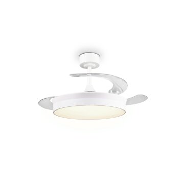 Reality LED-Deckenventilator Kerava, Lichtfarbe einstellbar 2700-6500 Kelvin