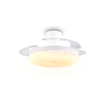 Reality LED Deckenventilator Kiruna, Lichtfarbe einstellbar 2700-6500 Kelvin
