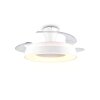 Reality LED-Deckenventilator Vansbro, dimmbar, Lichtfarbe einstellbar 2700-6500 Kelvin