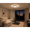 Brilliant LED Deckenleuchte Pederson, flach-rund, Lichtfarbe einstellbar 2700-6500 Kelvin