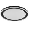 Brilliant LED Deckenleuchte Pederson, flach-rund, Lichtfarbe einstellbar 2700-6500 Kelvin