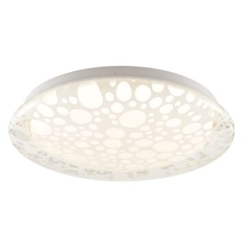Brilliant LED Deckenleuchte Bania, Lochmuster, Lichtfarbe einstellbar 2700-4000 Kelvin