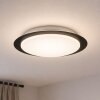 Brilliant Leuchten, moderne LED Deckenleuchte Vittoria, flach und rund, mit weißem Schirm