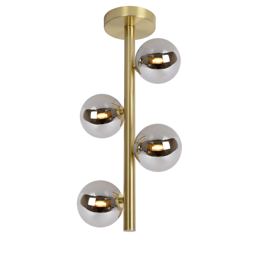 Lucide TYCHO Deckenleuchte Gold, 4-flammig main product photo