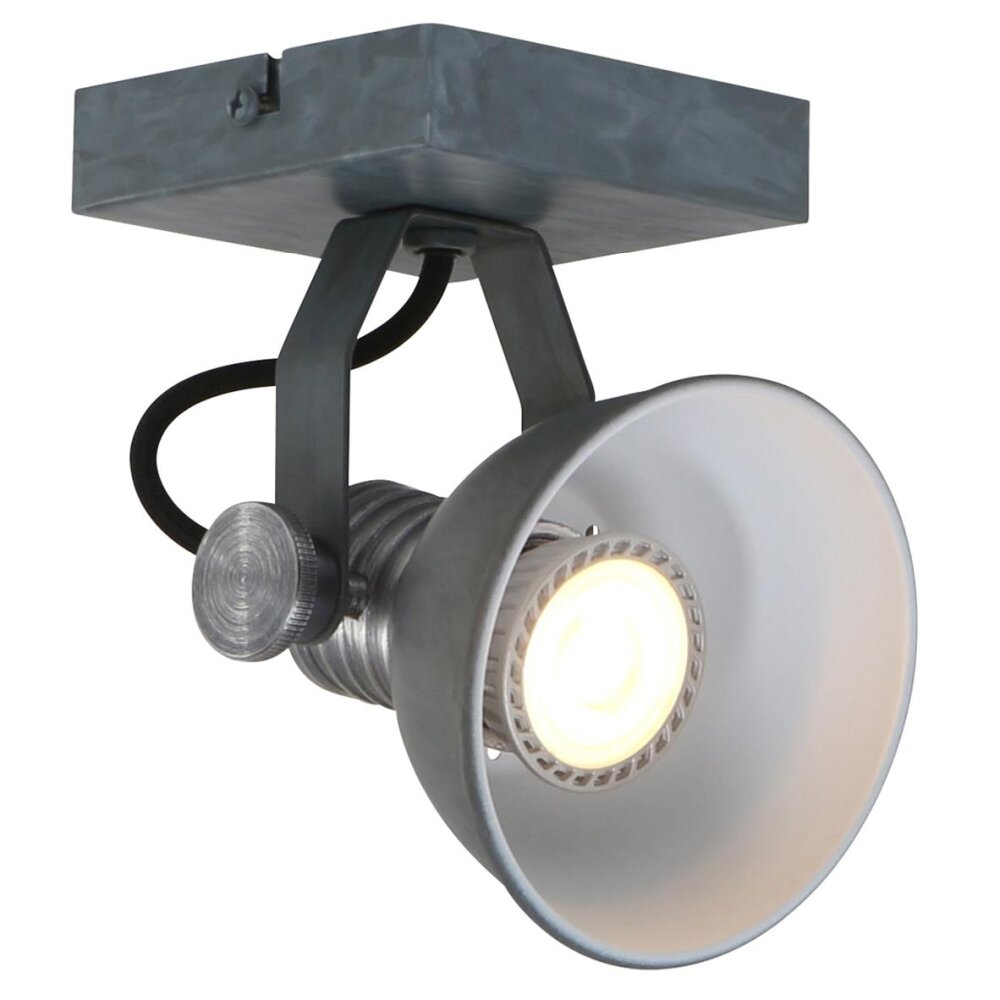 Steinhauer BROOKLY Strahler LED Grau, 1-flammig main product photo