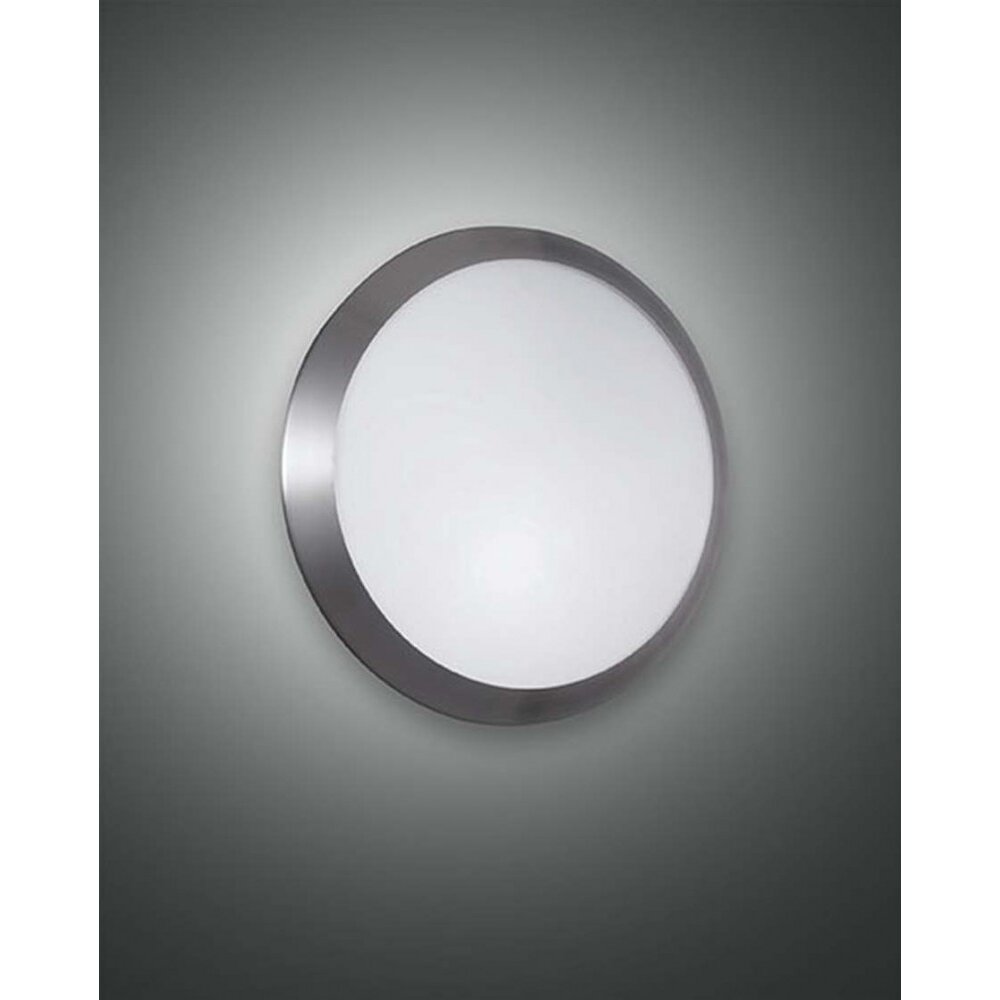 Fabas Luce BOREA Aussenleuchte Nickel-Matt, 1-flammig main product photo