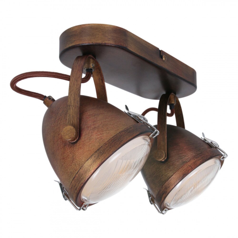 Steinhauer MEXLITE Deckenleuchte Braun, 2-flammig main product photo