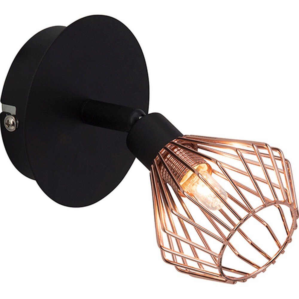 Brilliant Dalma Wandleuchte Schwarz, 1-flammig main product photo