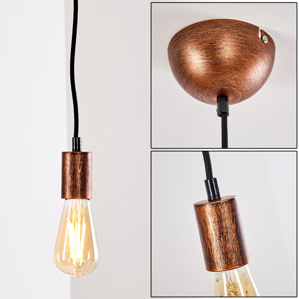 Tenna Hängeleuchte Kupferfarben, 1-flammig main product photo