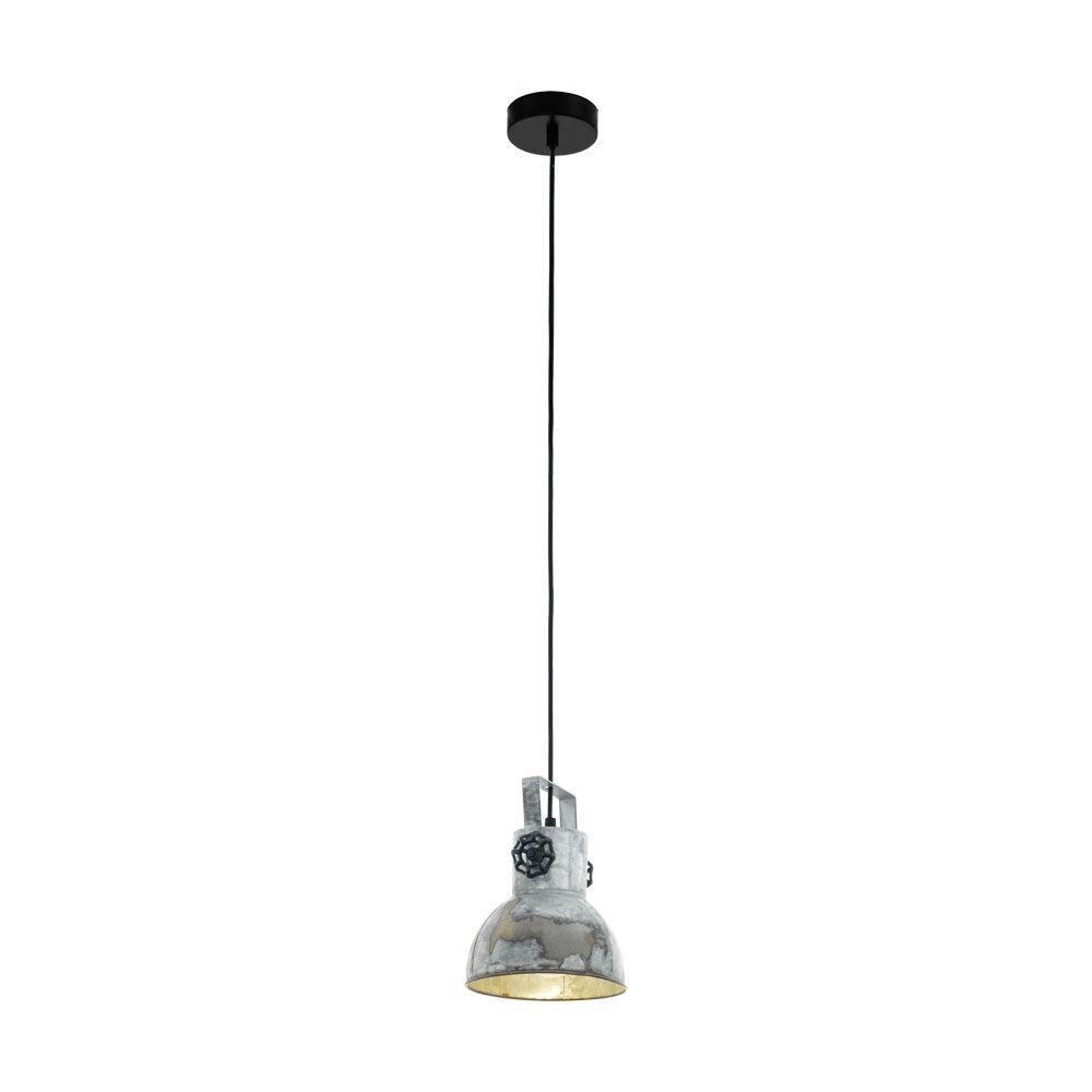 Eglo BARNSTAPLE Hängeleuchte Schwarz, 1-flammig main product photo