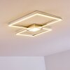 Narpes Deckenleuchte LED Nickel-Matt, 1-flammig