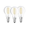 Osram LED 3er Set E14 4,5 Watt 2700 Kelvin 470 Lumen