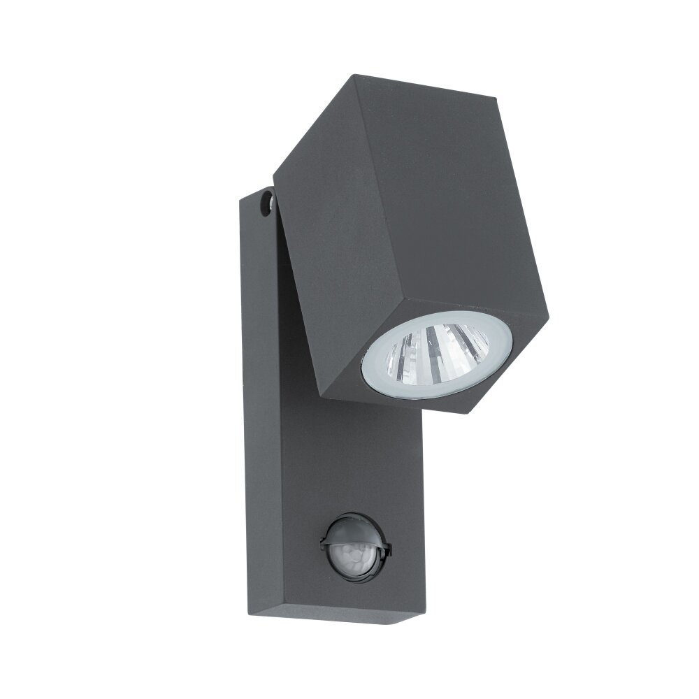 Eglo SAKEDA Außenwandleuchte LED Anthrazit, 1-flammig, Bewegungsmelder main product photo