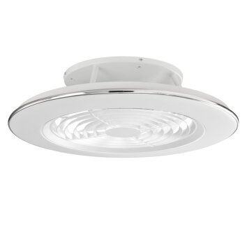 Mantra ALISIO Deckenventilator LED Weiß, 1-flammig, Fernbedienung