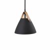 Design For The People by Nordlux Strap Pendelleuchte Schwarz, 1-flammig
