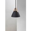 Design For The People by Nordlux Strap Pendelleuchte Schwarz, 1-flammig