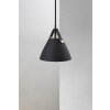 Design For The People by Nordlux Strap Pendelleuchte Schwarz, 1-flammig