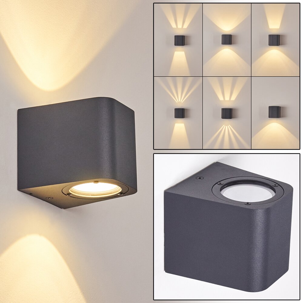 Maputo Außenwandleuchte LED Anthrazit, 2-flammig main product photo