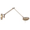 Steinhauer Zodiac Wandleuchte LED Bronze, 1-flammig