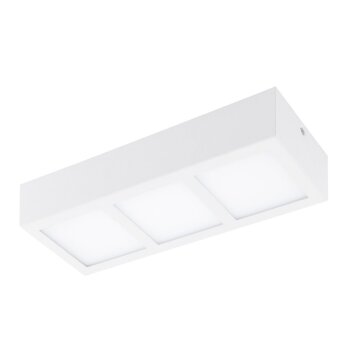 Eglo COLEGIO Deckenleuchte LED Weiß, 3-flammig