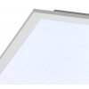 Leuchten Direkt FLAT Deckenpanel LED Weiß, 1-flammig, Fernbedienung