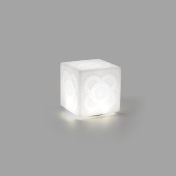 Faro Barcelona Lampanot Tischleuchte LED Weiß, 1-flammig