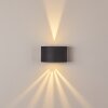 Windhoek Außenwandleuchte LED, 2-flammig