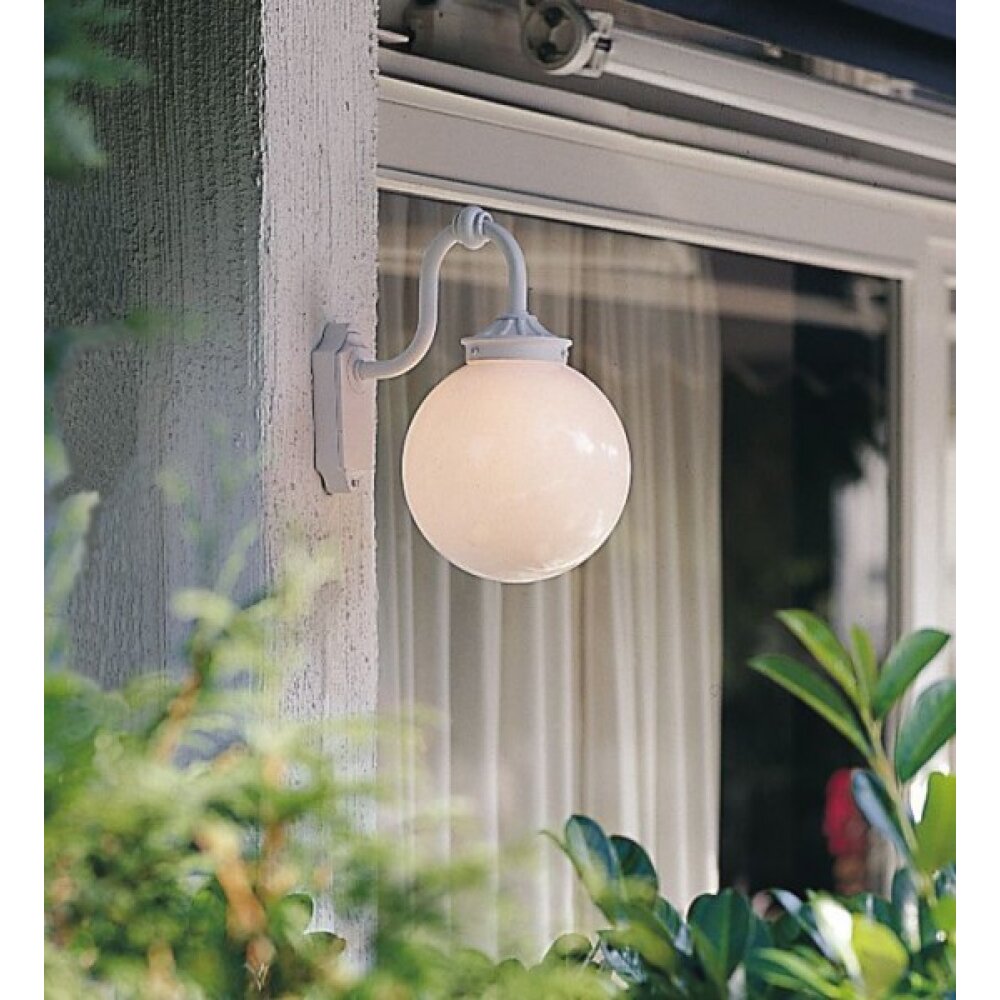 Konstsmide Arcturus Wandleuchte Weiß, 1-flammig main product photo