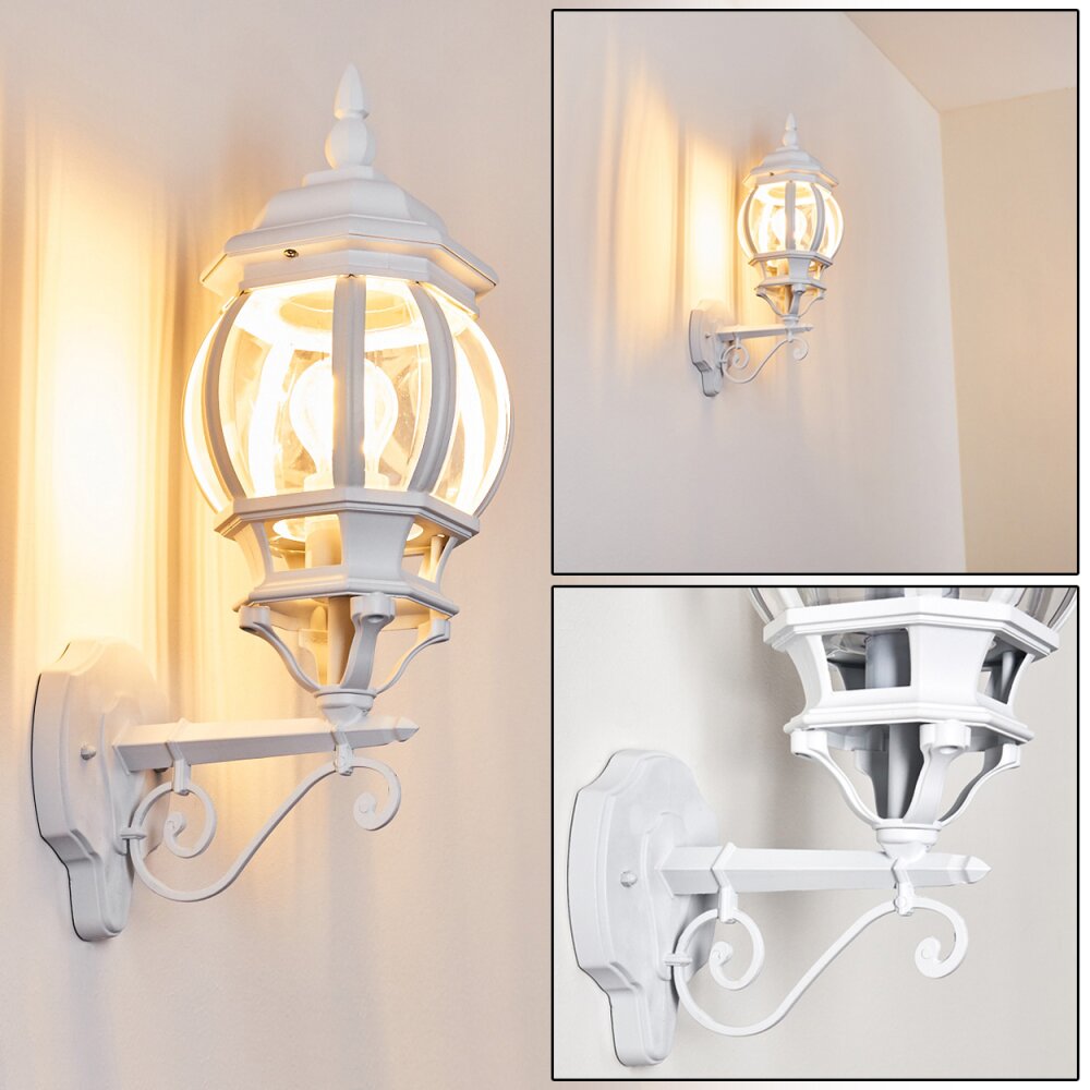 Lentua Außenwandleuchte Weiß, 1-flammig main product photo