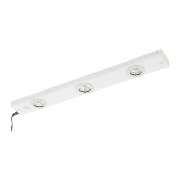 Eglo KOB LED Kücheneinbauleuchte Weiß, 3-flammig
