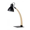 Lucide CURF Tischlampe Schwarz, 1-flammig